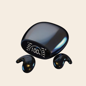 Ultra-Thin Hidden Wireless Earbuds Cloud-Fit Ergonomic Lightweight Headphones Pain-Free Side Sleep Wear with Built-in HD Mic