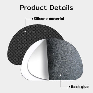 MaxPlus 1pair Sole Non-Slip Stickers High Heels Forefoot Anti-Skid Pad Shoes Accessories