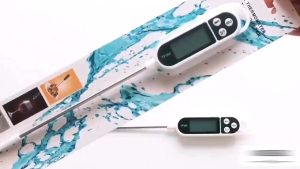 LCD Digital Food Thermometer Liquid Meat Cooking BBQ Milk Probe for Kitchen Thermometer Gauge