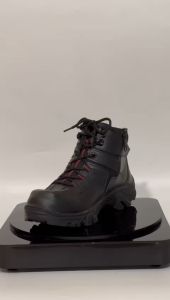 Sepatu Safety Boots Pria Tactical Milliter DLTA 5AA - Septi Low Boots Biker - Sepatu Kerja Pria Proyek Lapangan Harga Termurah
