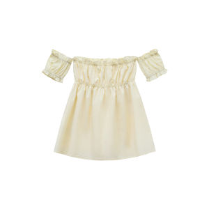 XXNING | Áo Blouse Dáng Xòe Quai Ngang Đẹp & Thời Trang
