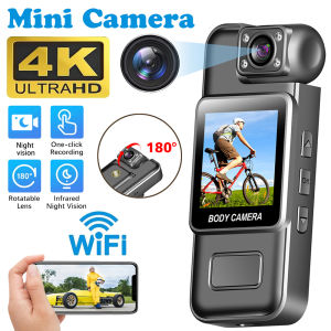 Ultra HD 4K WiFi Mini Camera Portable Digital Video Recorder Police BodyCam Infrared Night Vision Sports DV Riding Camcorder 카메라