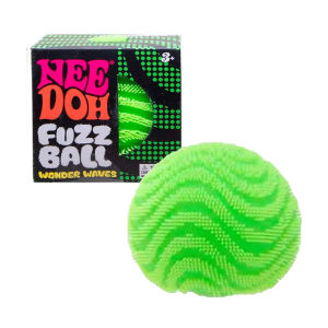 Schylling | Schylling Nee Doh Fuzz Ball Wonder Waves Textured Fidget Ball Sensory Squeeze Blind Box Toy Stress Relief for Adults Kids
