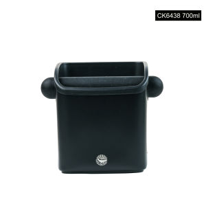 CAFEDE KONA | CAFEDE KONA Coffee Knock Box 700 mL Compact Espresso Grounds Bin with Rubber Knock Bar and Non-Slip Base for Home Coffee Corner