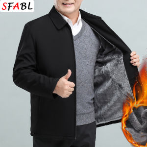 Warm Business Mens Winter Coat Jacket Luxury Winter Jackets for Men Parka Outerwear New Thermal Blazers Coats Thicken Lining