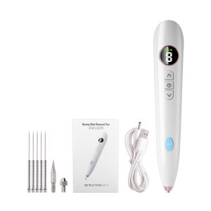 Salorie Salorie Skin Tag Remover Lost Eliminator Wart Lcd Plasma Pen Papillomas Electric Laser Removal Freckle Dark Spot Mole Cauterizer Kit