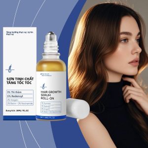 Tinh Chất Dưỡng Tóc Dạng Lăn Dưỡng Ẩm Nhẹ Nhàng Nuôi Dưỡng Da Đầu Cho Mái Tóc Óng Mượt - Thiết Kế Dạng Lăn Tiện Lợi