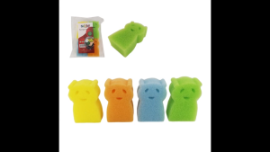 Cartoon Character Sponge 4Pcs
