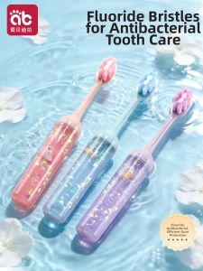 AIBEIDILA | Fluoride Soft-bristled Toothbrush for Growing Kids
