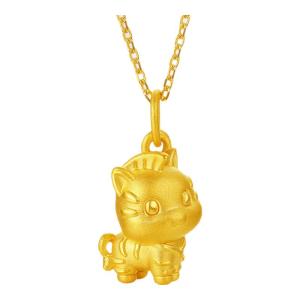 Zodiac Horse Hard Gold Pendant