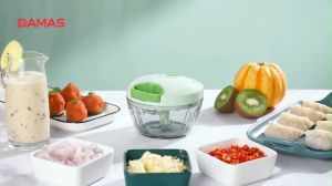 Dụng Cụ Xay Tỏi Ớt Cầm Tay Đa Năng Damas A363A - Máy Xay Đa Năng Nghiền Thịt Tỏi Ớt Các Loại Hạt - Hàng Chính Hãng - Damas Official Store