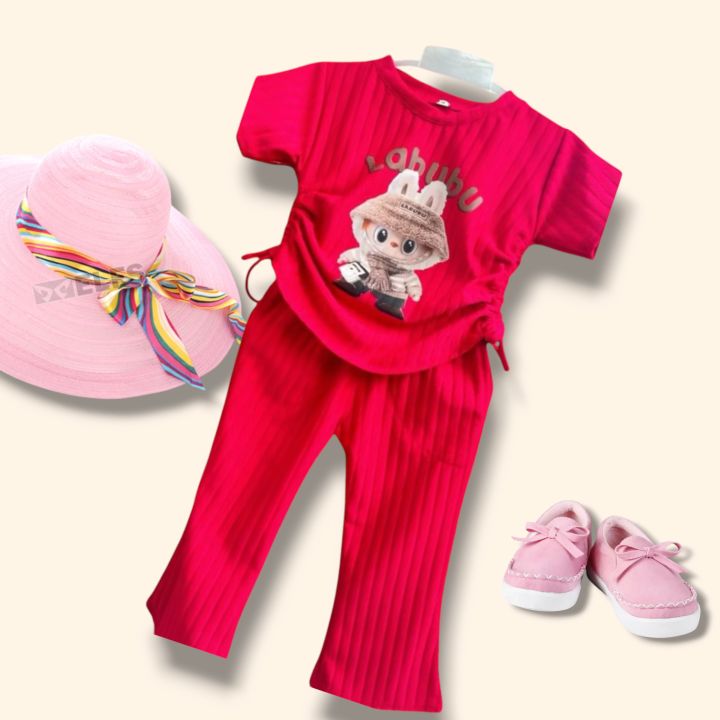 set labubu anak perempuan usia 2-10 tahun