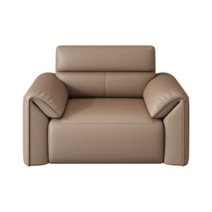 Italian Accessible Luxury Leather Sofa Wireless Remote Control Electric Retractable Function Sofa Bed Zero Wall Space Capsule Sofa Bed