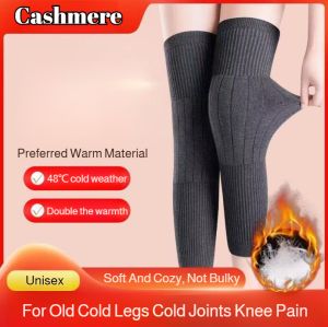 ✨Extended Warm Cashmere Knee Pads Winter Warm Leg Sleeves Knee Joint Warmer Heat Preserved Leg Cover[Improve Blood Circulation]Extended Warm Cashmere Knee Pads/Knee Joint Warm Leg Sleeves/Joints Support Breathable Knee Brace 加长保暖羊绒护膝