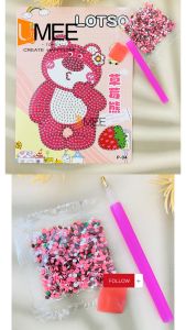 12pcs Party Gift DIY Diamond Painting SB-Bear Pad For Party Gift-Loot bag filler