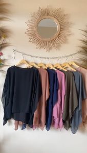 ERFA BUSANA Outer Ceruty Wanita Dewasa viral Kekinian Atasan Bahan Ceruty Babydoll