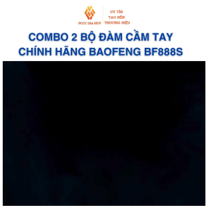 Combo 2 Cái Bộ Đàm Baofeng BF888S chính hãng-Bộ Đàm Cầm Tay-Chất Lượng Âm Thanh Chuẩn 16 Kênh.