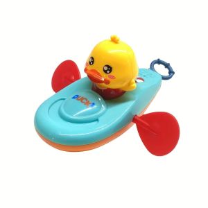 1/2pcs Wind-up Duck Pull String Bath Toys Baby Kids Water Fun Swimming Pool Beach Bathtub Time