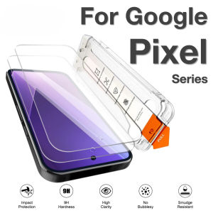 For Google Pixel 9 Pro XL 8 8A 9a 7a 6a 7 4G 5G Screen Protector Fingerprint Toughened Glass No Dust Bubbles Easy Kit