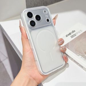 Ốp Lưng Trong Suốt 2 Trong 1 Cao Cấp Cho iPhone 17/16/15/14/13/12/11 Pro Max Với Cửa Sổ Góc Rộng Thiết Kế Mỏng Nhẹ Chống Xước