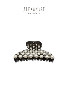 Alexandre De Paris Gift Selection High End Limited Medium Size Hair Clip Fashionable Jewelry Accessory European Style