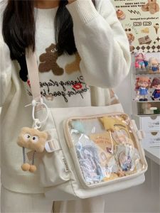 Túi Đeo Chéo Dung Tích Lớn Phong Cách Nhật Bản Hàn Quốc Cho Học Sinh Trung Học Cơ Sở Túi Đeo Vai Đơn Cho Nữ Túi Đeo Chéo