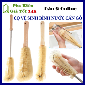 Cây Rửa Ly Cán Gỗ - Cọ Rửa Ly Bình Nước Bình Giữ Nhiệt Tay Cầm Gỗ Nhiều Kích Thước - Dụng Cụ Cọ Rửa Bình Sữa Cho Bé - Bàn Chải Vệ Sinh Ly  Cốc Đa Năng Có Móc Treo Tiện Dụng -  Cây Rửa Ly Siêu Sạch Đa Năng Tiện Lợi