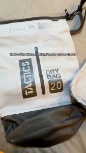 Tactics Ultra 20L Waterproof Sling Shoulder Bike Backpack Outdoor Travel Dry Bag 2.0 - Gray