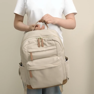SG STOCK Large Capacity Women Backpack Laptop Bag All-match Oxford Cloth Travel Backpack