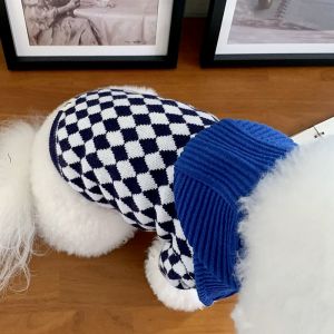 Áo Len Mùa Thu Thú Cưng Bixin Áo Lông Chó Poodle Mèo Con Bichon Mèo Con Chó Poodle Yorkshire Terrier Trang Phục Thu Đông