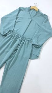 Vanaya One Set Daily Pendek Oversize Crinkle Airflow Premium Kekinian Korean Style Setelan Wanita Terbaru Premium