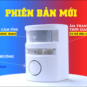 Cảm Biến Hồng Ngoại Kawasan i226DS - Báo Khách & Báo Trộm Tự Bật Đèn Ngăn trộm hiệu quả