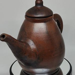Teko Porong Tinggi Tanah Liat & Poci Gerabah Tradisional