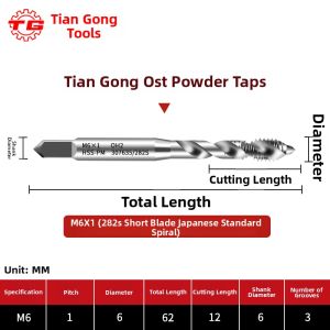 TG | High Speed Powder Steel Spiral Tap