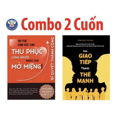 Sách - Combo 2 cuốn: Thu phục lòng người + Biến giao tiếp thành thế mạnh