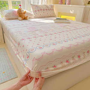 A-Class Pure Cotton Bedding Single Piece 2025 New Season Universal Mattress Protector Cover Comfortable Skin-Friendly