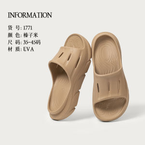 YuanGang Mens Lightweight Sport Recovery Sandals Summer Thick Bottom Wear-resistant Anti-slip Outdoor Beach Shoes Casual Slip-On EVA