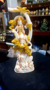 Tượng mẹ Quan Thế Âm Bồ tát tự tại cao 20 cm