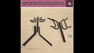 Giá treo đồ đa năng tiện dụng 9 móc và 12 móc tiện dụng phù hợp cho mọi lứa tuổi sử dụng