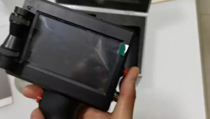 Handheld Inkjet Printer for Any Surface Quick Dry Ink Cartridge Smart 360° Encoding Engine for Date/Time/Barcode/QR Code/Logo (Support 25 Languages & 3 Print Precisions)