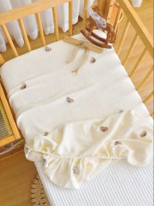 ANYOUBI | Cotton Gauze Breathable Baby Mattress Cover A Class