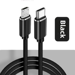 Typec to Micro USB Android Charging Data Cable OTG Mobile Phone Reverse Mutual Charging Wiring DAC Ear Amplifier Decoder V8 Sound Card Converter Tablet Computer Drawing Board Connector Line