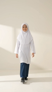 TUDUNG SEKOLAH LYCRA PREMIUM COTTON SIZE XSSML
