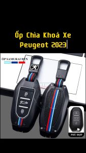[MẪU SAMURAI] Ốp Chìa Khóa Xe PEUGEOT 3008 5008 2008 408 Traveller Thép Hợp Kim Bền Bỉ Cá Tính Sang Trọng