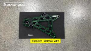 SEMSPEED Motorcycle CNC Rear Swing Arm Mount Swingarm Bracket For Honda Click 150 125 v2 v3 2019-2025