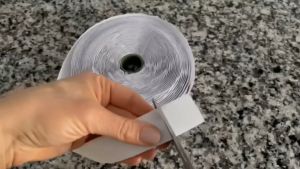 Width 100mm(4Inch) Strong Self-adhesive Fastener Tape Hook and Loop with Nylon Sticker Adhesive Magic Tape with Glue 1M