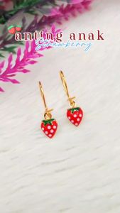 Anting Xuping Anak Karakter Lucu Perhiasan Lapis Emas 24K