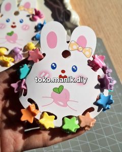 isi 10- jepit rambut mini jepit rambut anak lucu