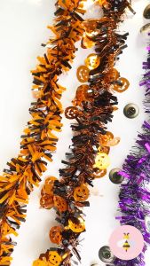 Pinky Bee Dekorasi Halloween Tinsel Slinger Jack O Lantern 66190800