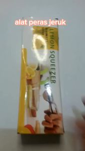 ALAT PERAS JERUK LEMON SQUEEZER PERASAN JERUK LEMON STAINLESS STEEL